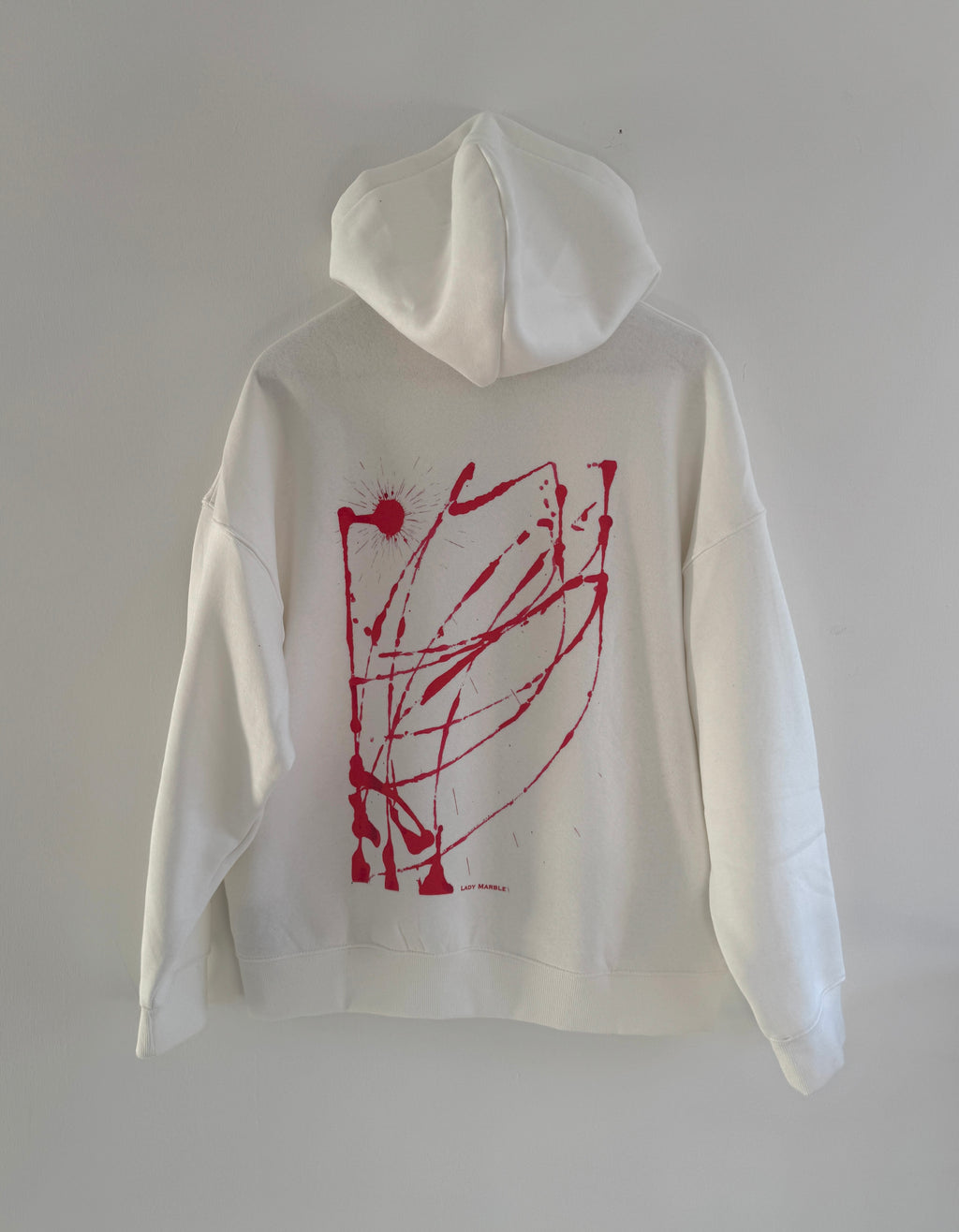 Lady Marble Hoodie - Original Marble Art Design