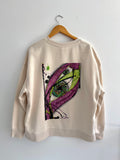Lady Marble Sweatshirt - Original Marble Art Design