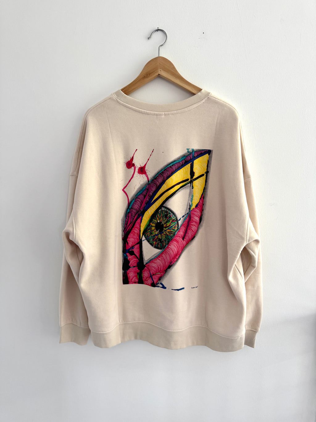Lady Marble Sweatshirt - Original Marble Art Design
